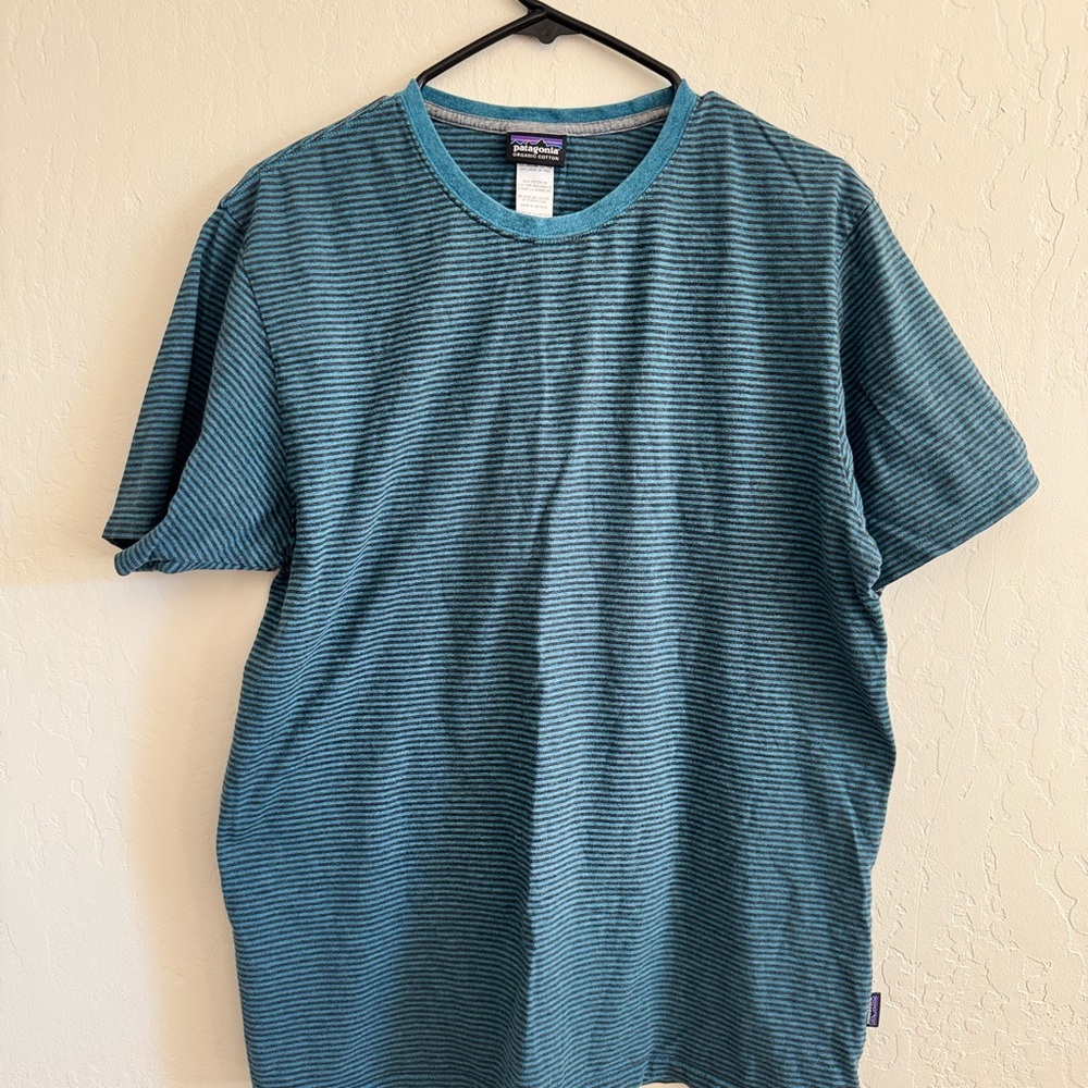 Patagonia Blue Short Sleeve Tee